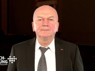 Dr Gerhard Köhler im Interview zum Schachevent 2.10.2021 in Halle
