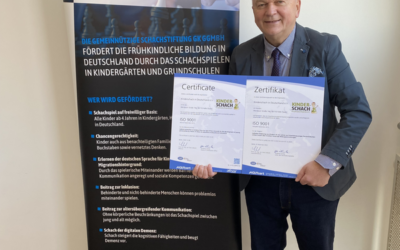 Kinderschach in Deutschland e.V. erhält ISO 9001 Zertifizierung