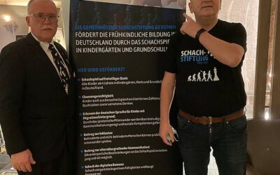 Schachstiftung stellt Kinderschach in Deutschland e.V. auf Seniorenmeisterschaft in Binz vor